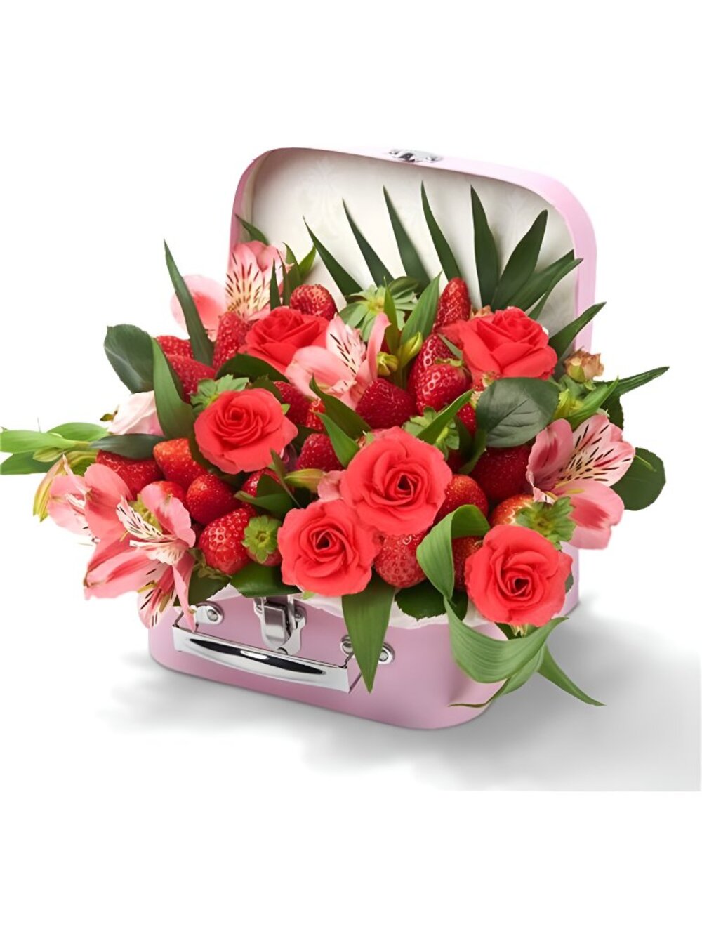 50pcs Red Roses Buds Artificial Flowers Bulk, 1.6" Small Silk Roses Flower Heads